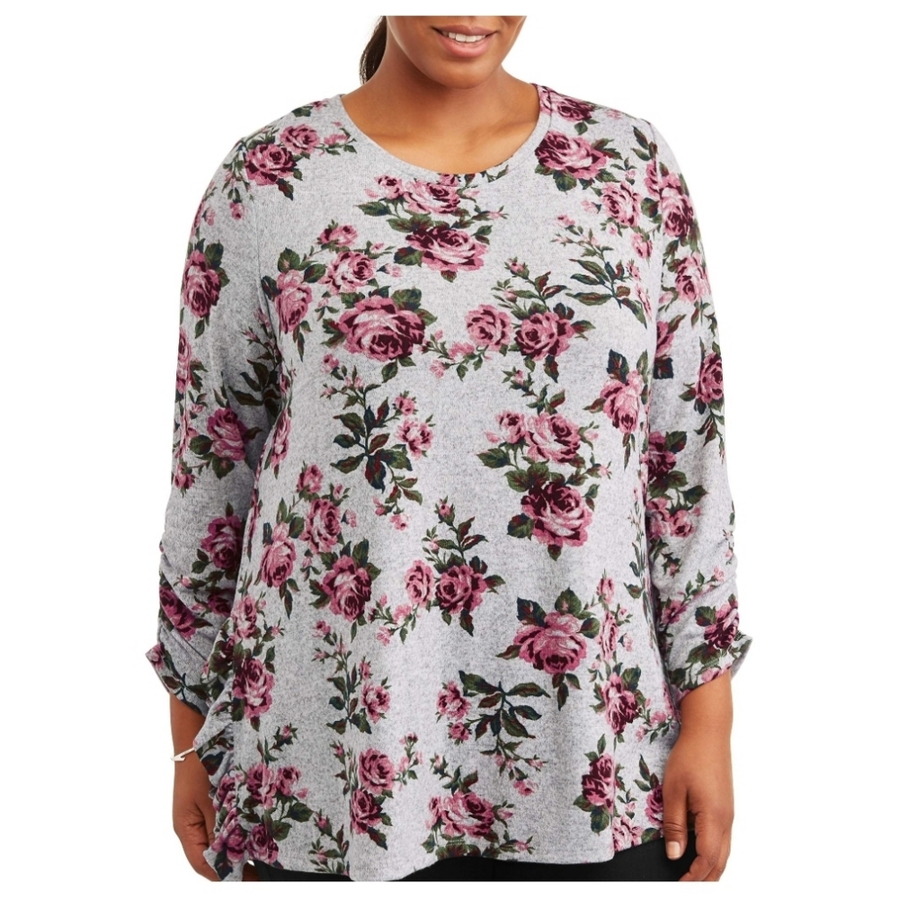 Terra & Sky Ruffle Hacci Blouse